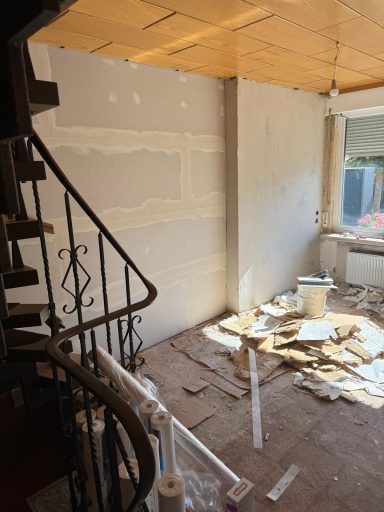 Verlegung Vinyl und Trockenbau