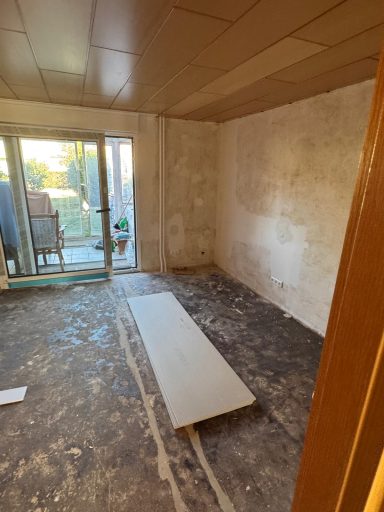 Verlegung Vinyl und Trockenbau