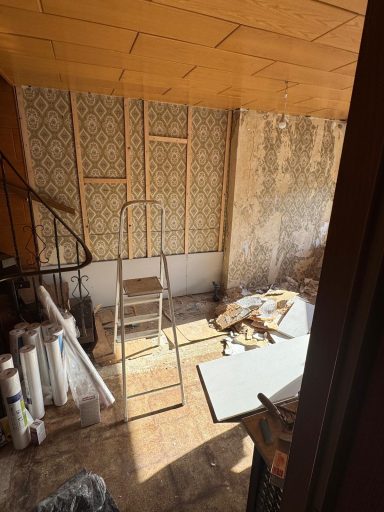 Verlegung Vinyl und Trockenbau